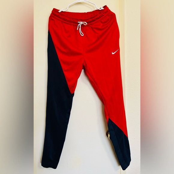 Men’s Nike Red and Blue Athletic Pants - Picture 1 of 8